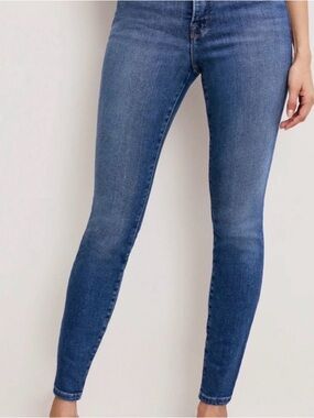 Good American Good Legs High-Rise Crop Skinny Jeans Size 12/31